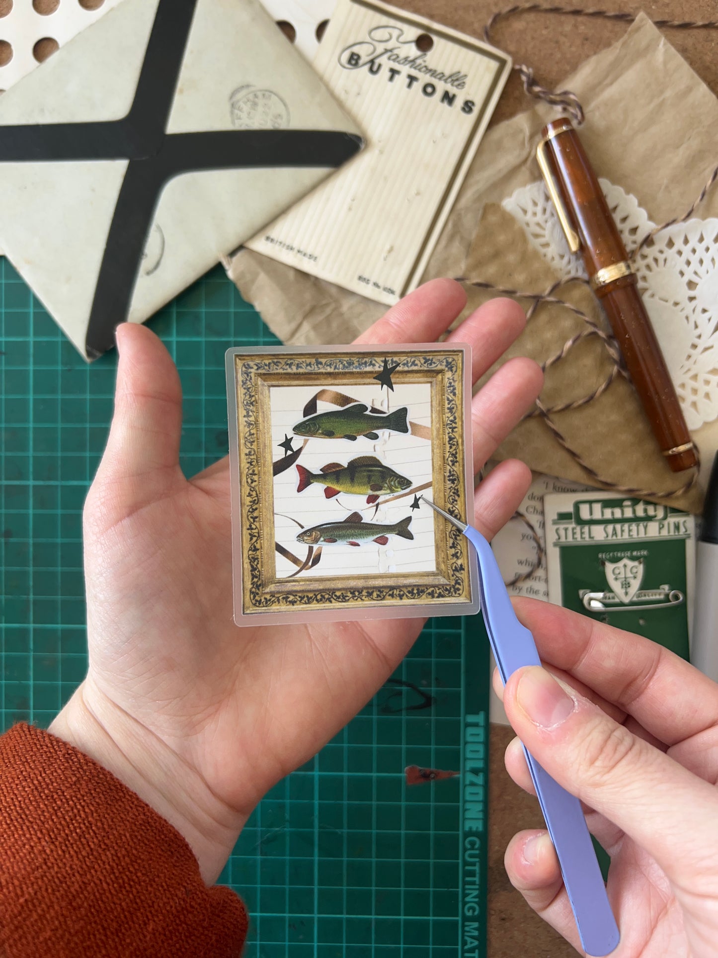 Three Fish Die Cut
