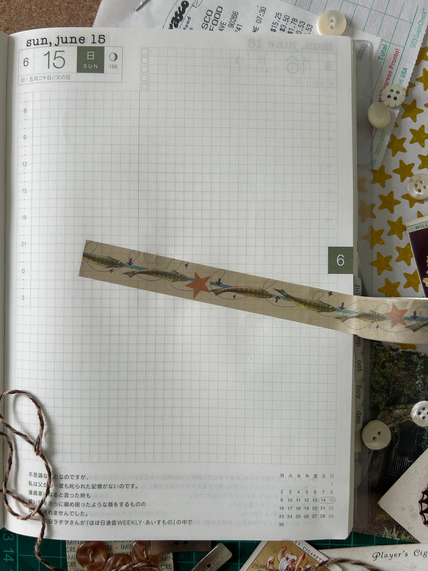 Fish Washi Tape