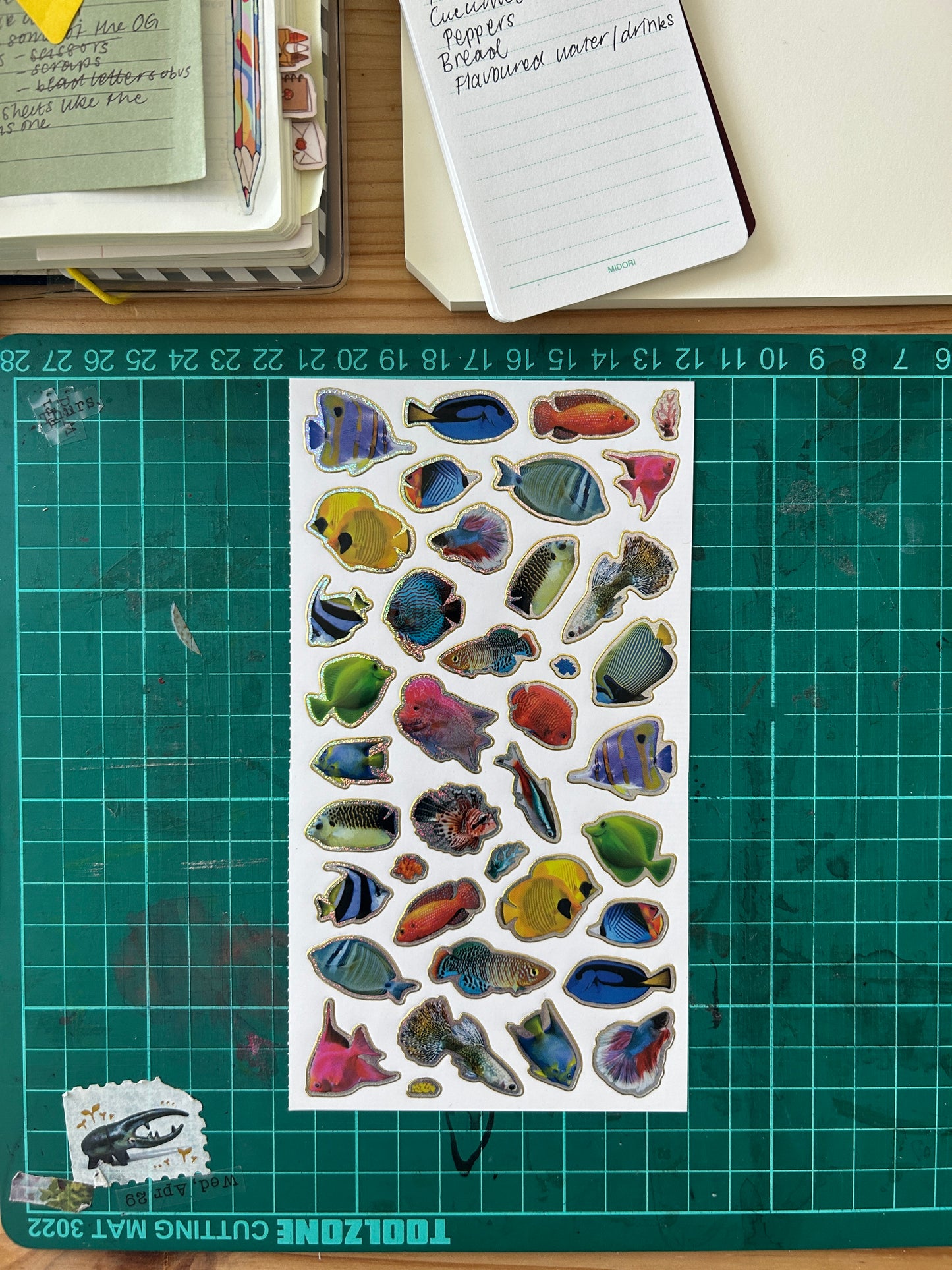 Nostalgic Sparkly Stickers