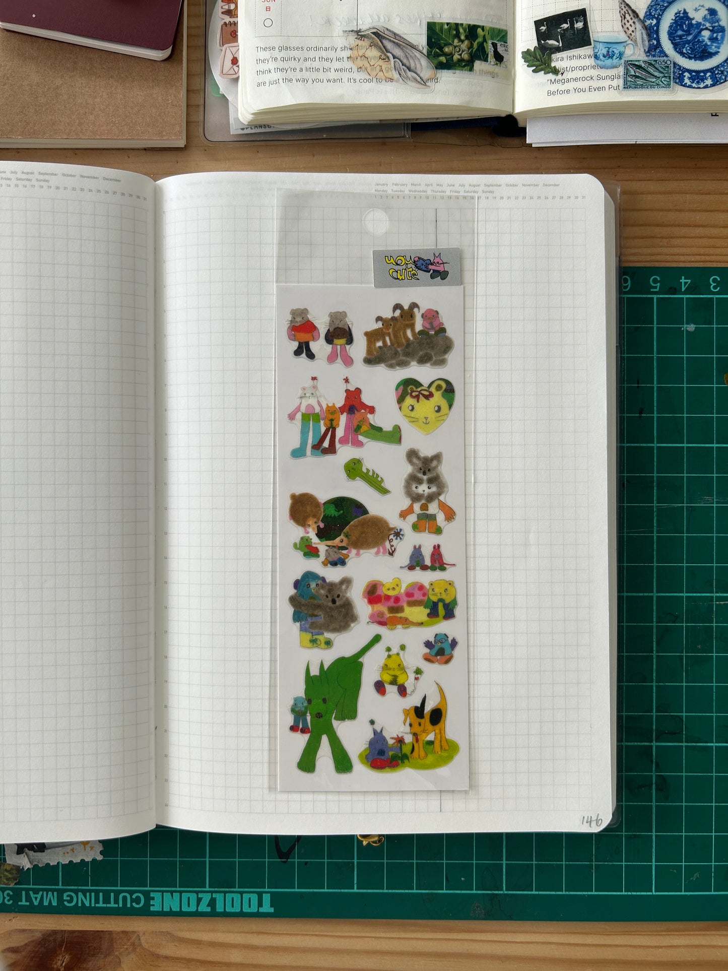 Japanese mini stickers (various designs!)