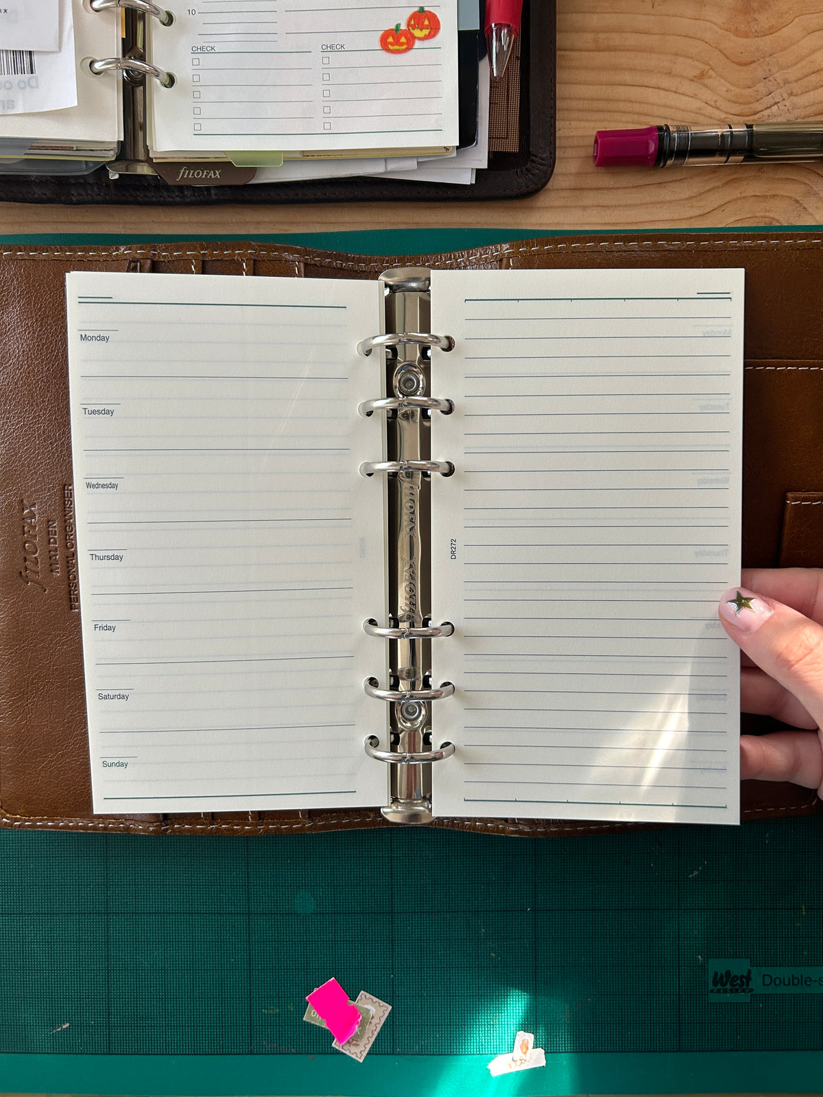 Raymay DaVinci planner inserts - personal size