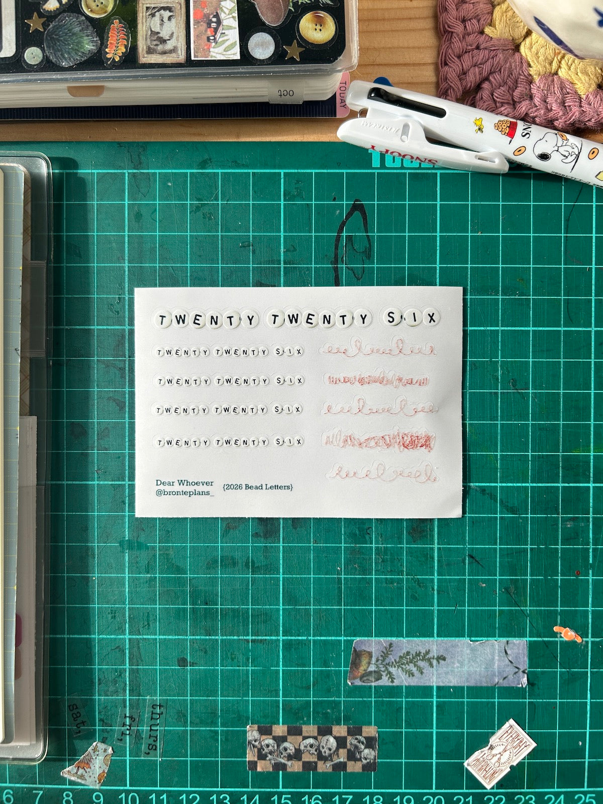 2026 Mini Sheets