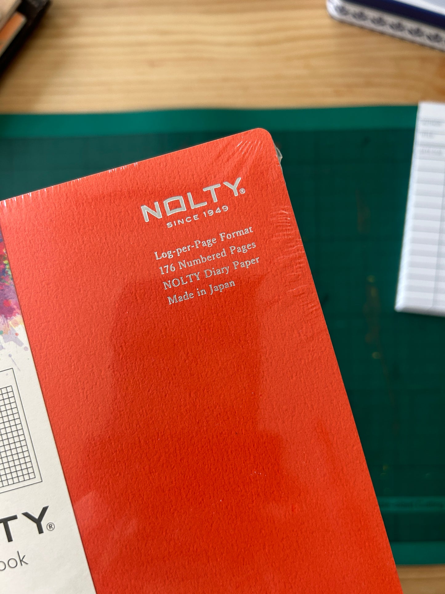 NOLTY A5 Log Per Page Notebook