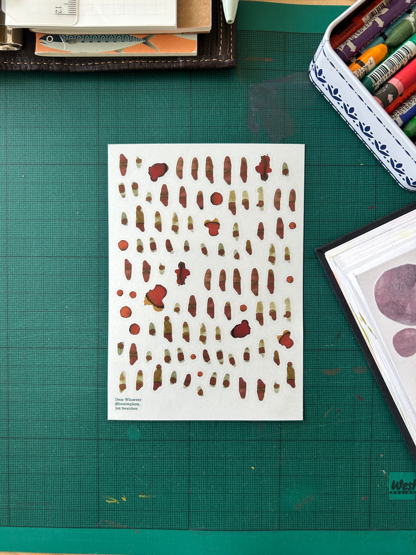 Ink Swatches