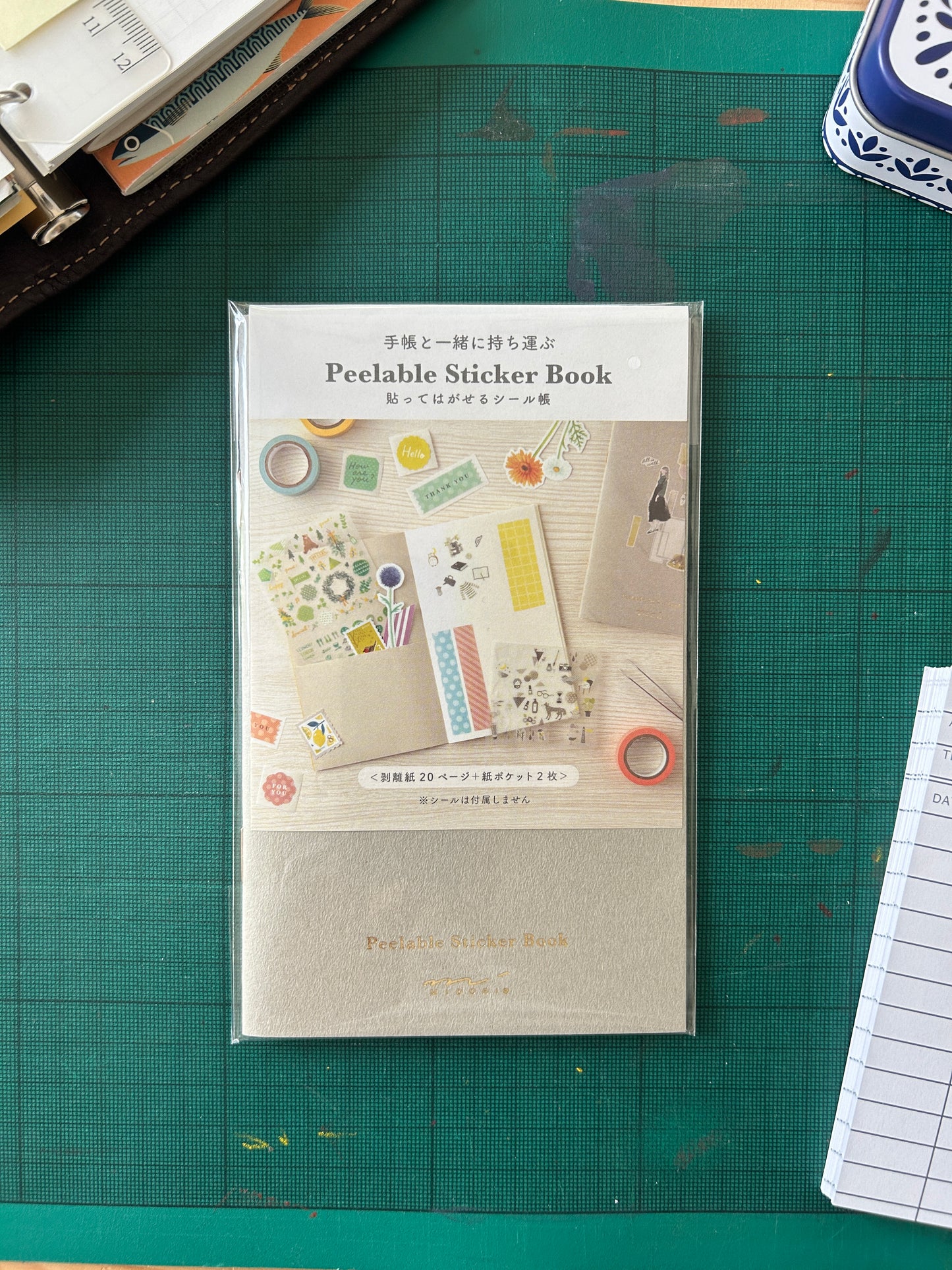 Midori Reusable Sticker Book