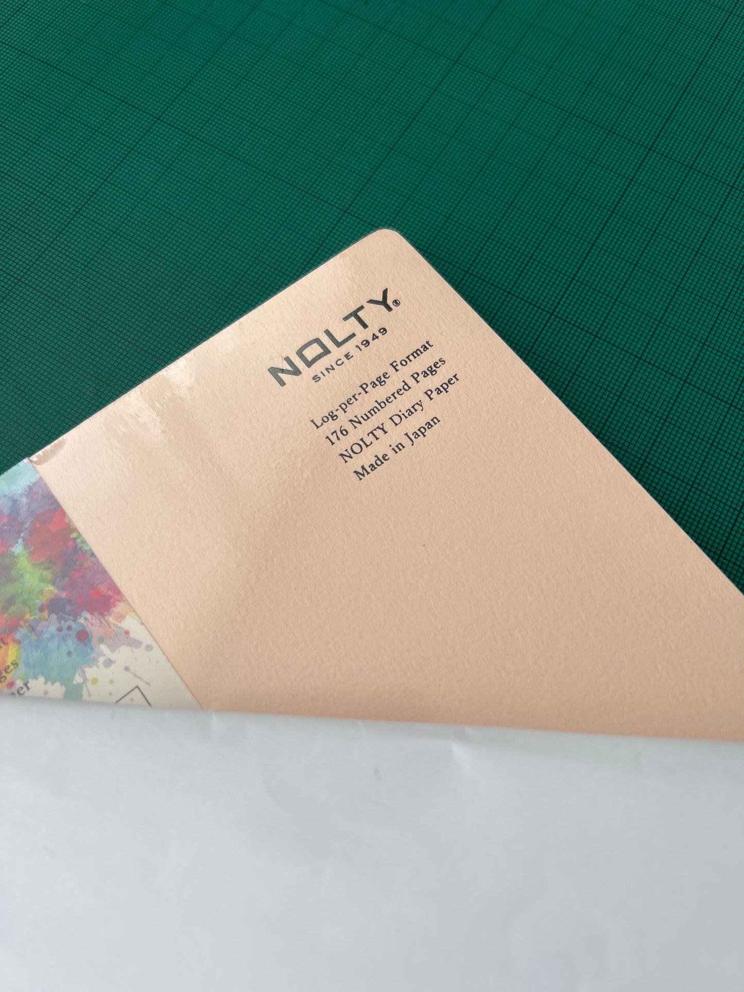 NOLTY A5 Log Per Page Notebook