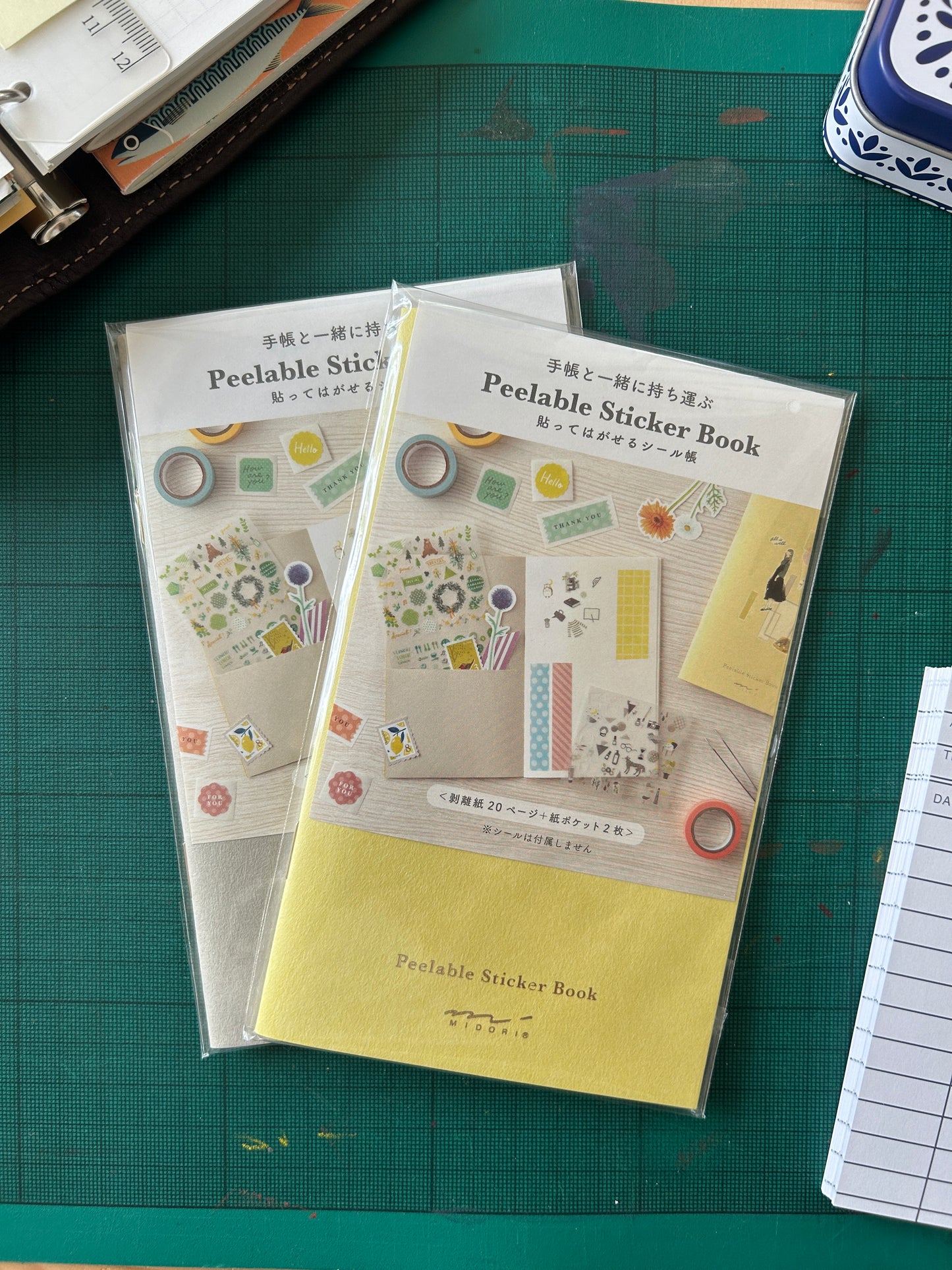 Midori Reusable Sticker Book