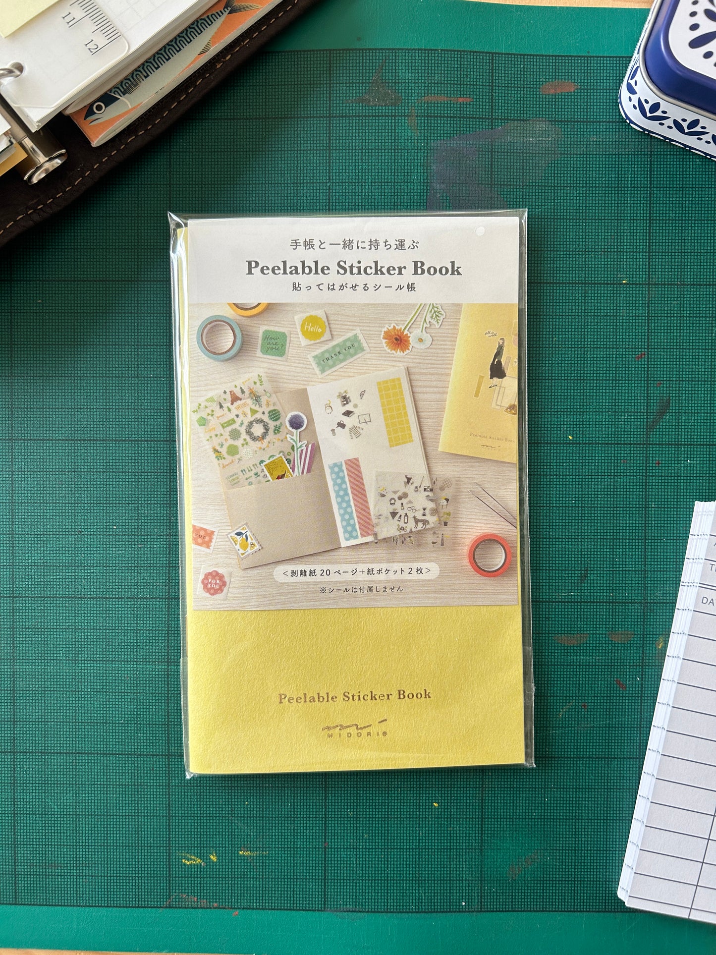Midori Reusable Sticker Book