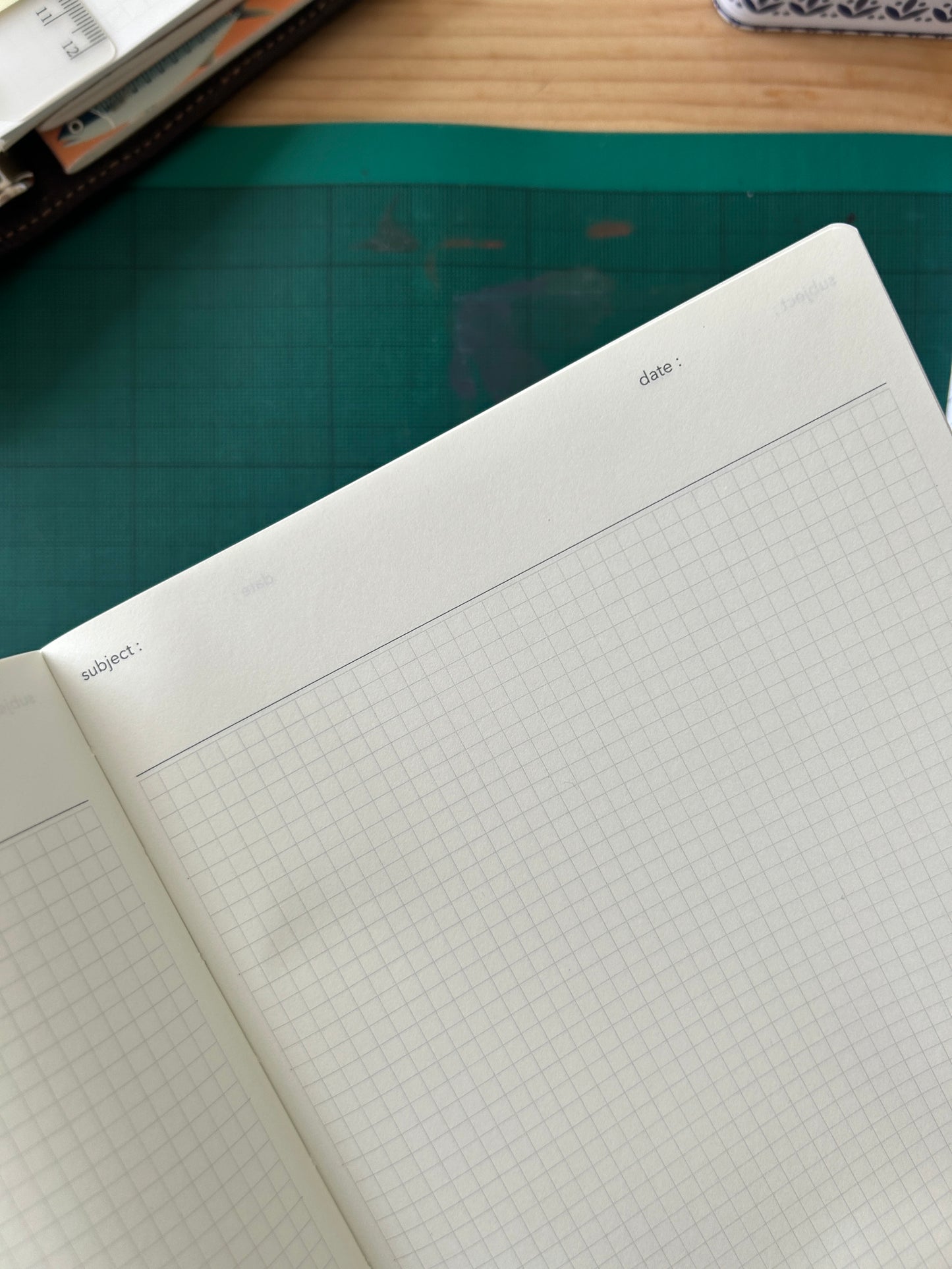 NOLTY A5 Log Per Page Notebook