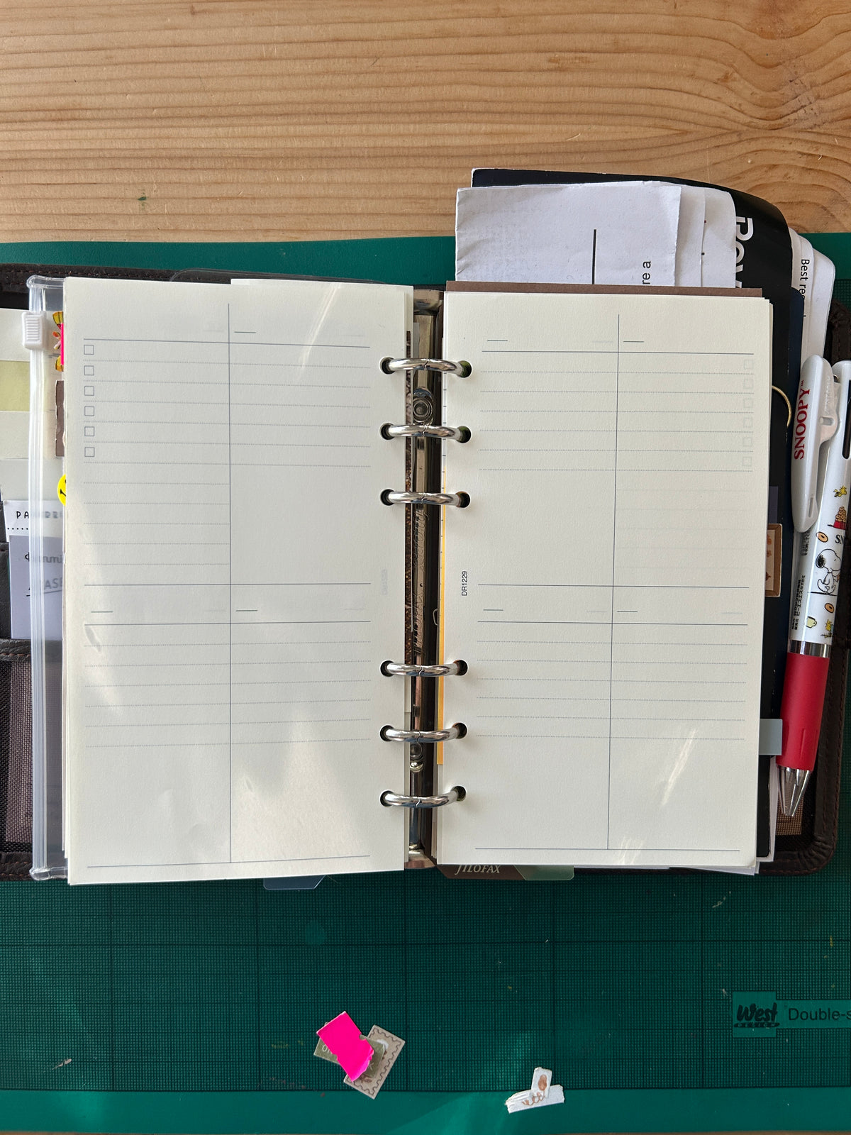 Raymay DaVinci planner inserts - personal size