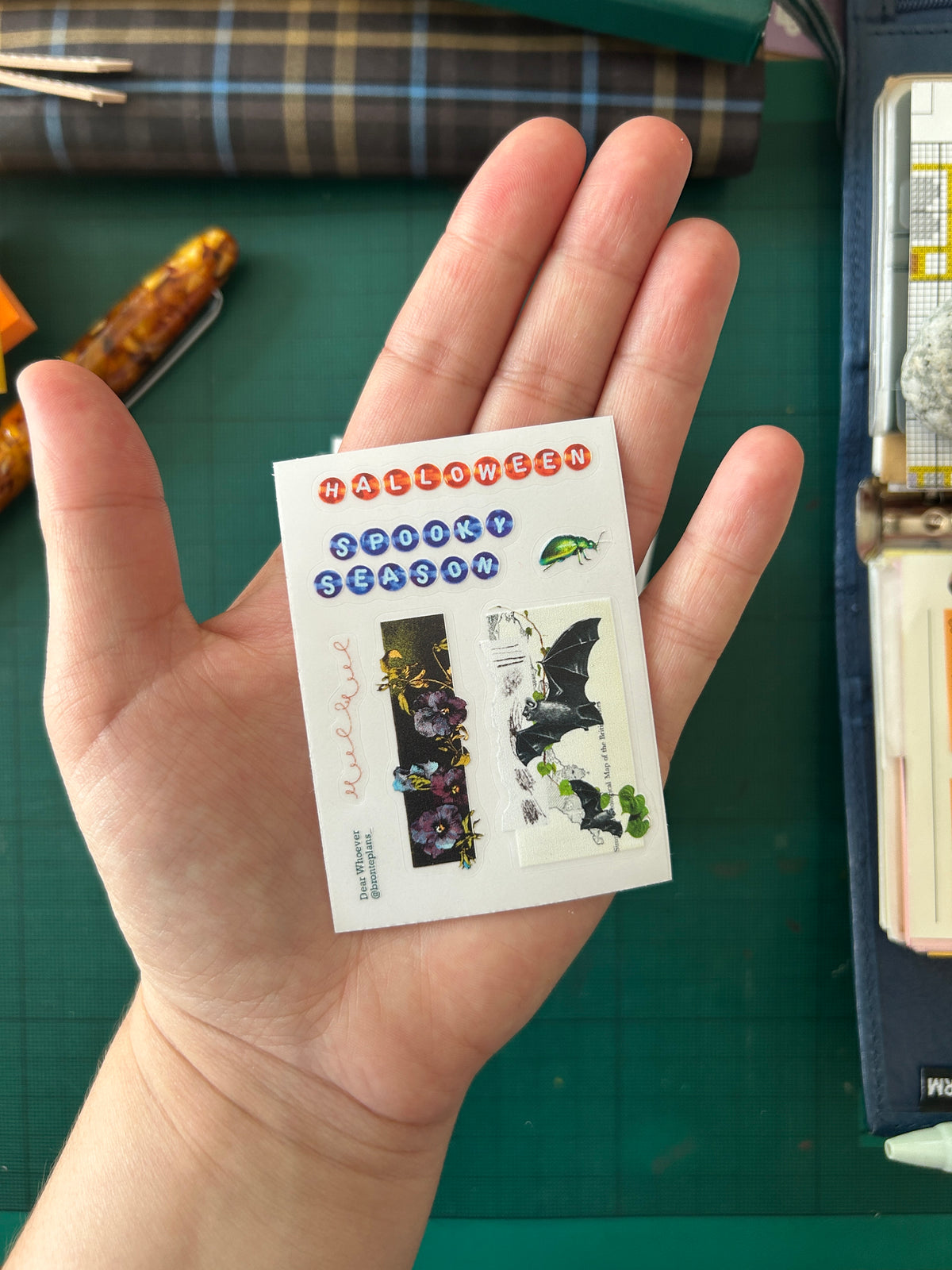 Teeny Halloween sampler