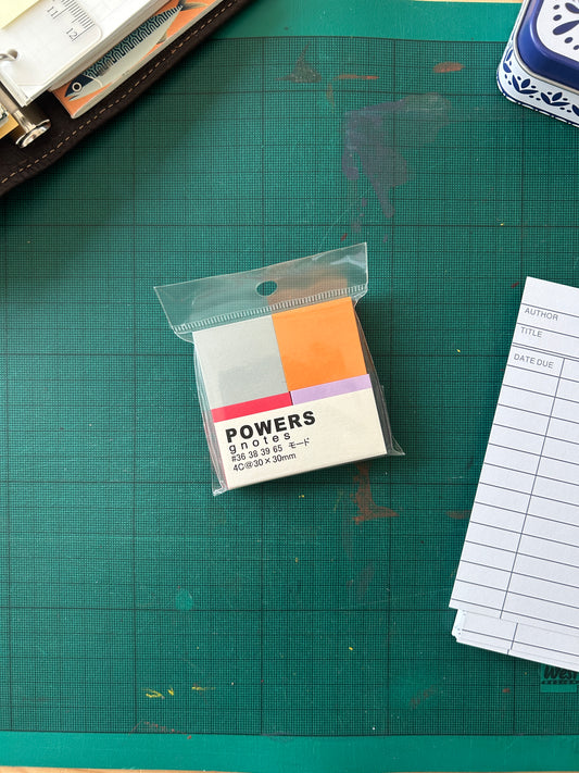 Mini Japanese Sticky Note Set