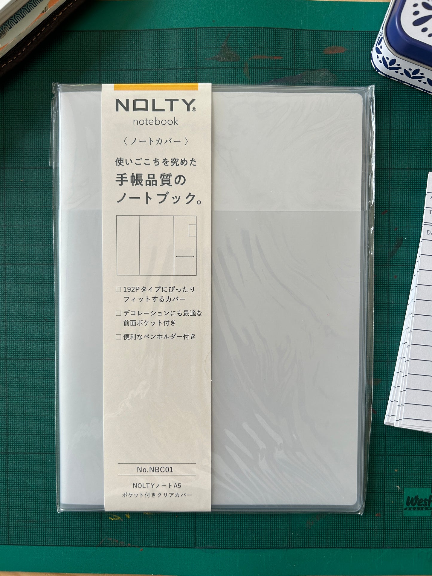 NOLTY A5 Clear Matte Cover