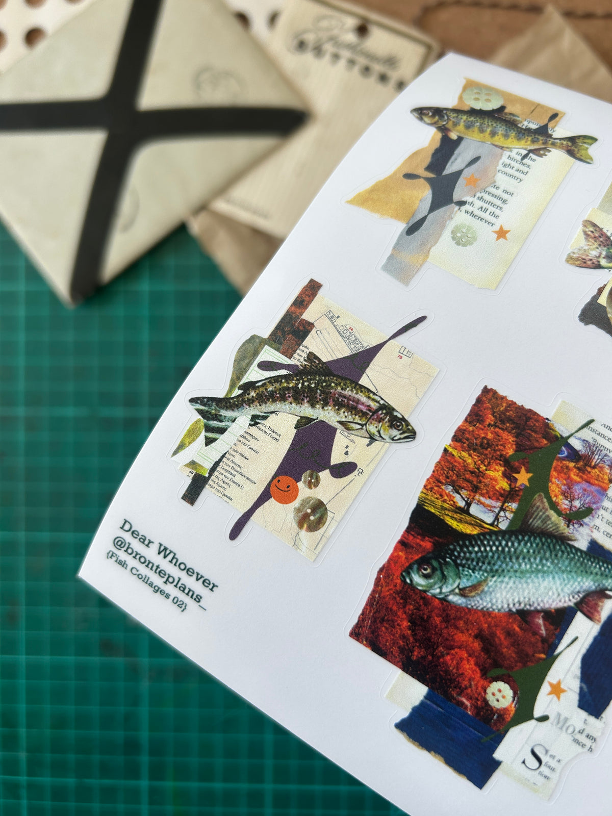 Collaage Fish Fish Collages 02 – Dear Whoever