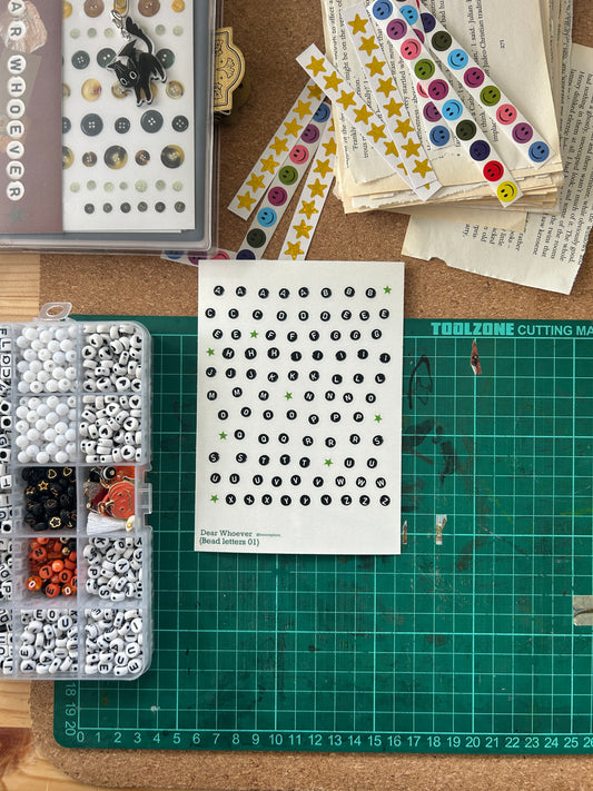 Bead Letters 01