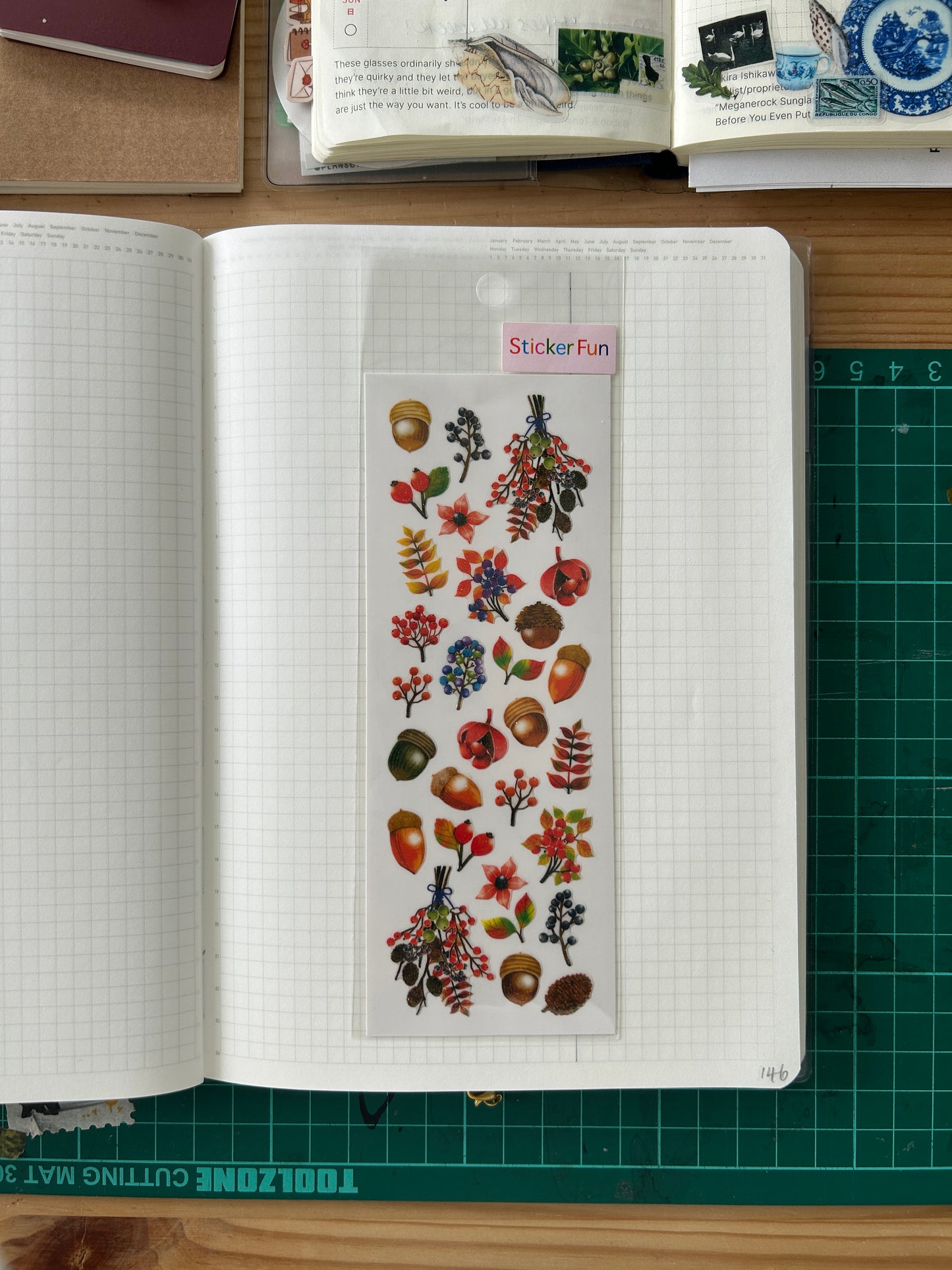 Japanese mini stickers (various designs!)
