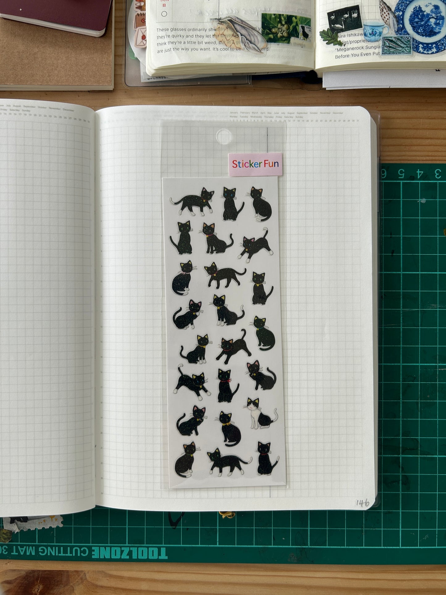 Japanese mini stickers (various designs!)