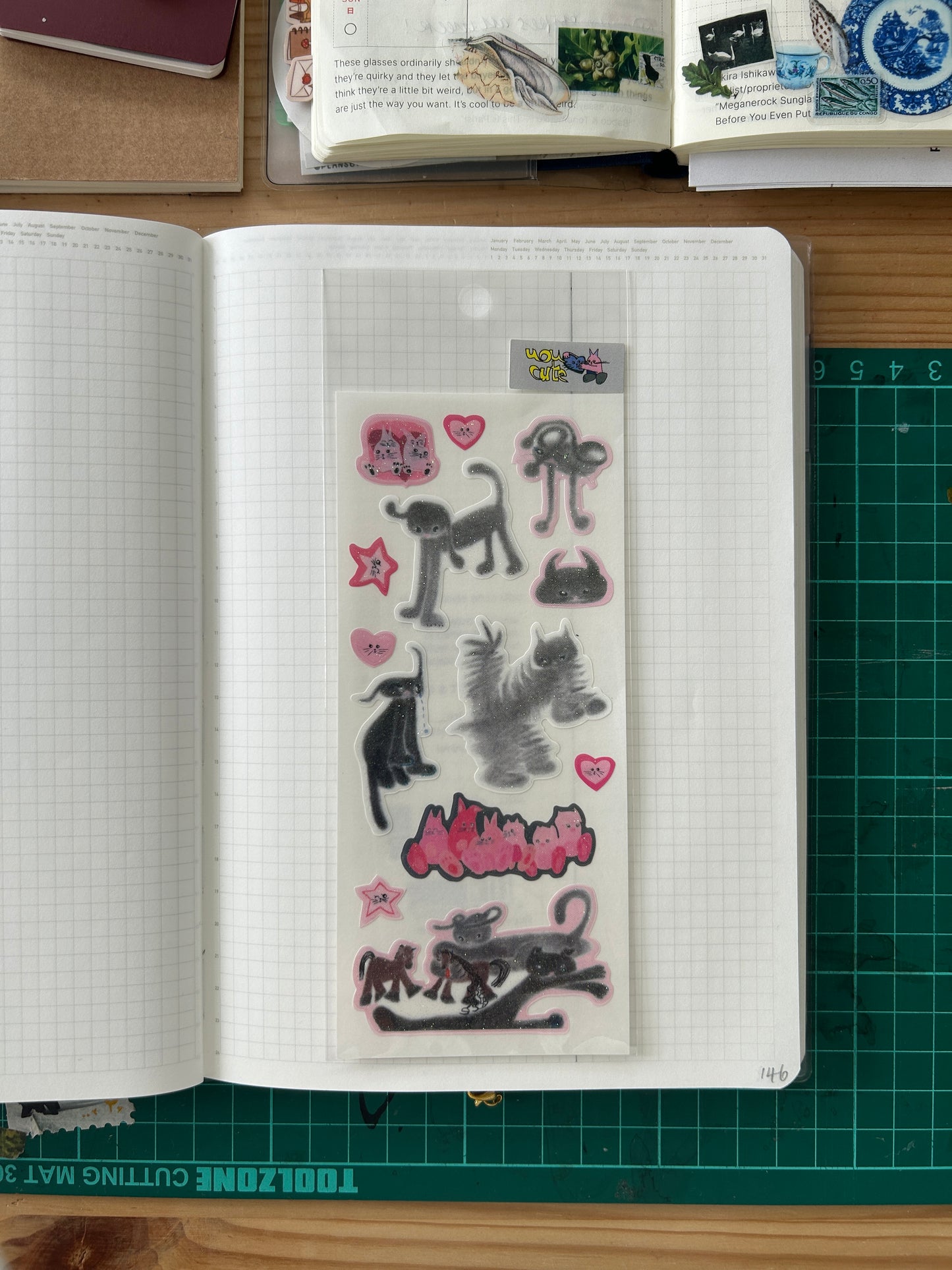 Japanese mini stickers (various designs!)