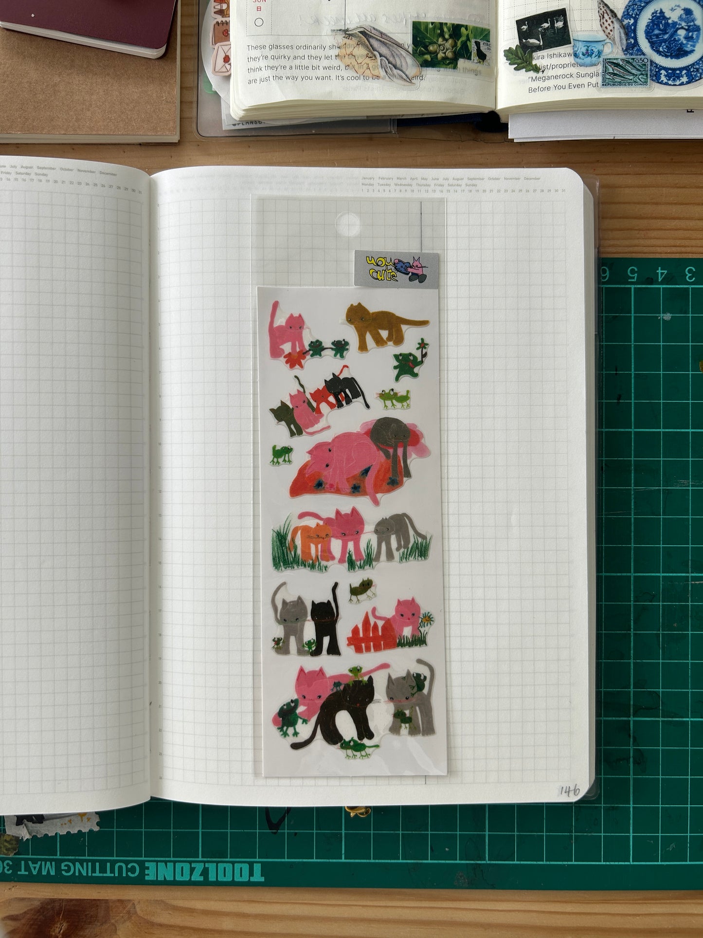 Japanese mini stickers (various designs!)