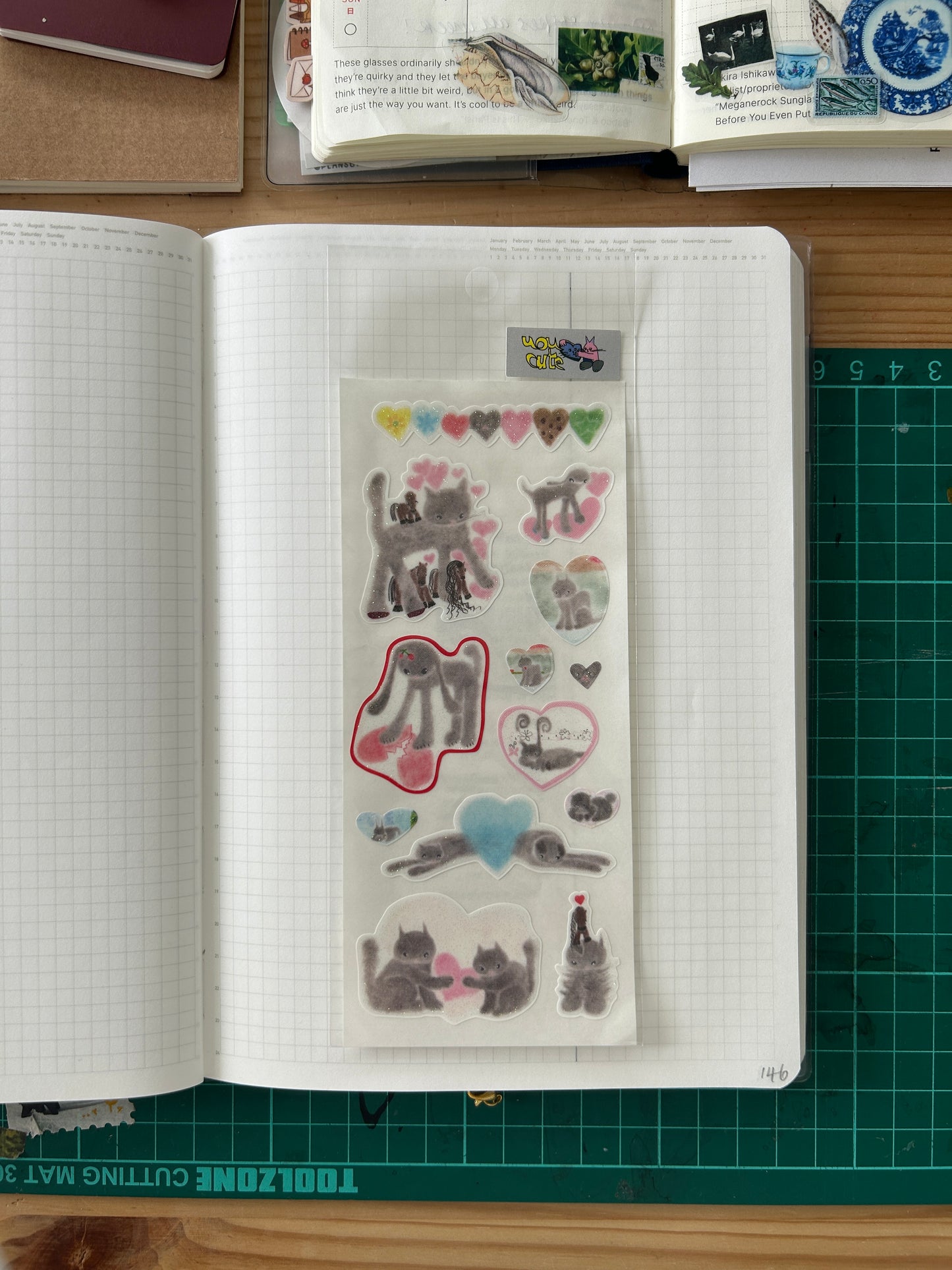 Japanese mini stickers (various designs!)