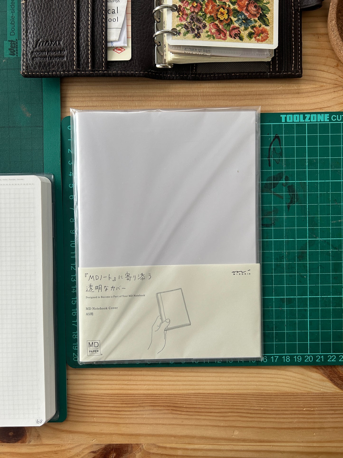 A5 Midori Clear Cover
