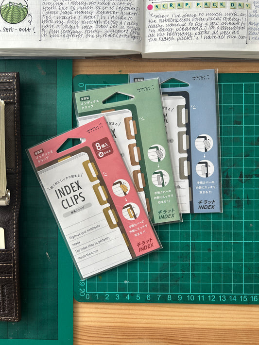 Midori Index Clips