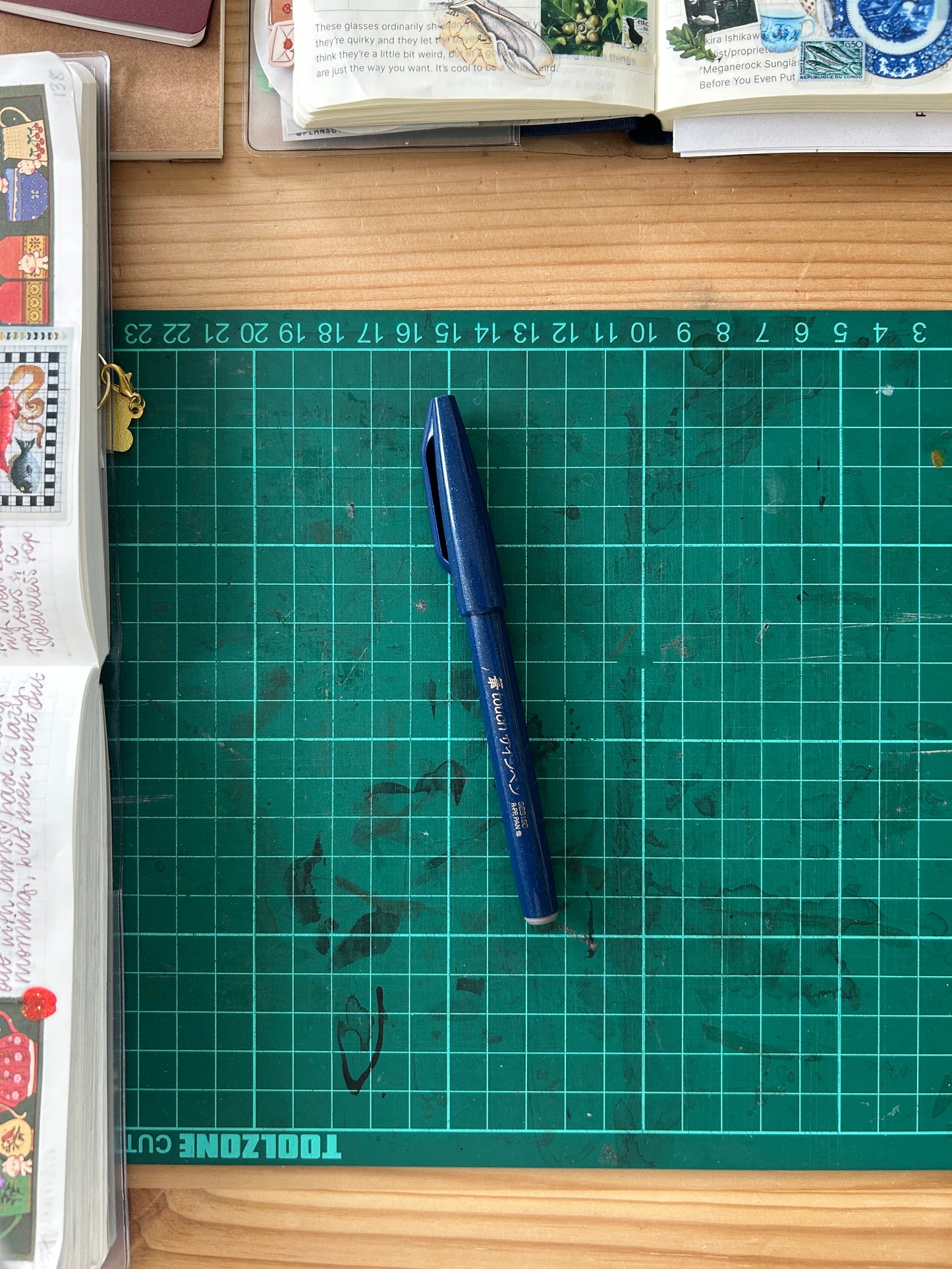 Pentel Touch brush pens