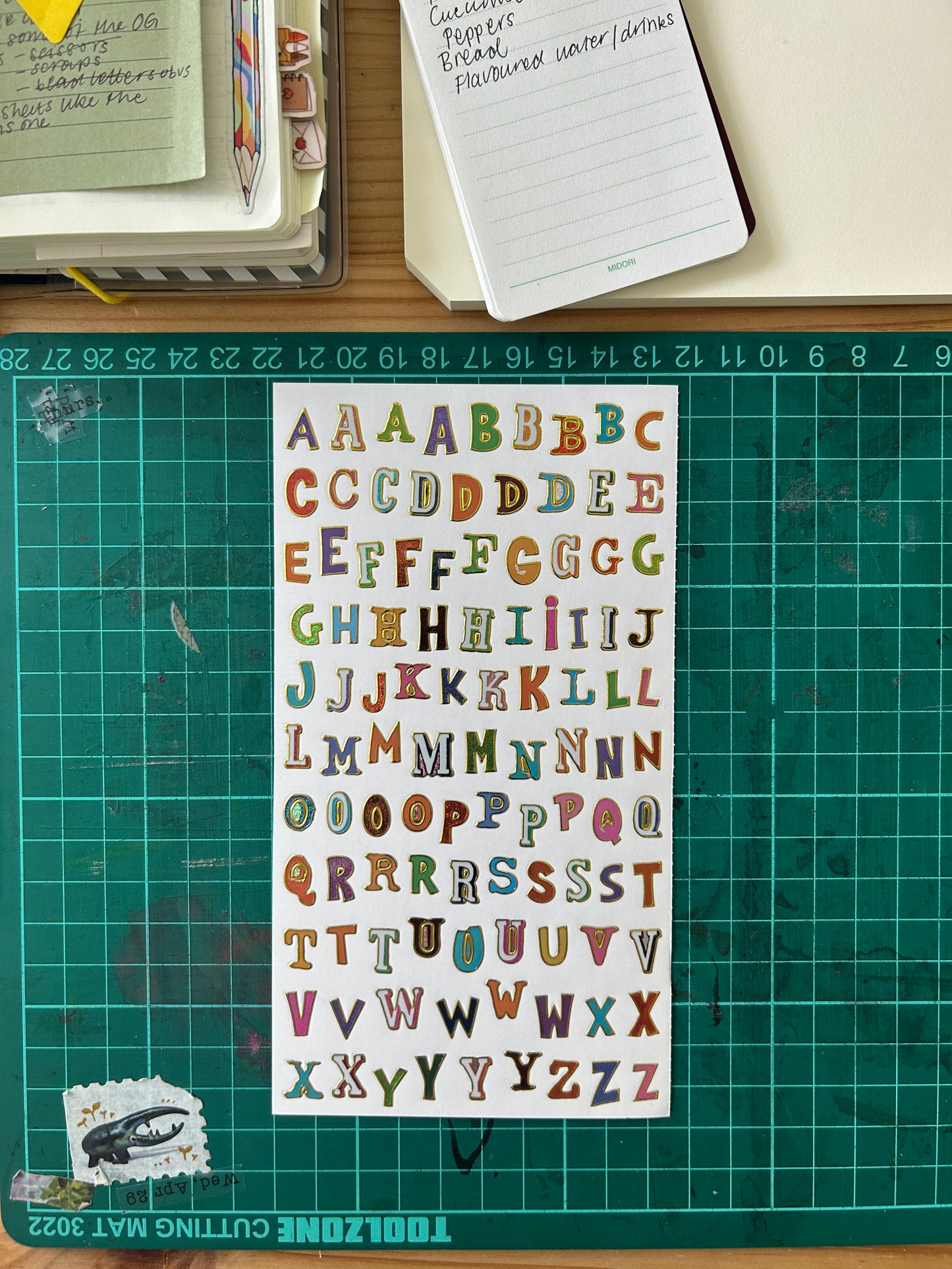 Nostalgic Sparkly Stickers