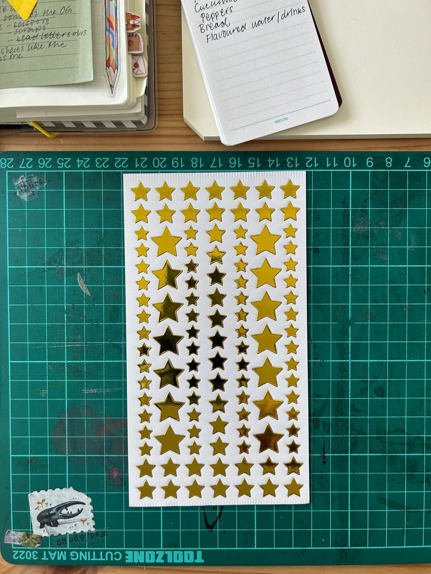 Nostalgic Sparkly Stickers