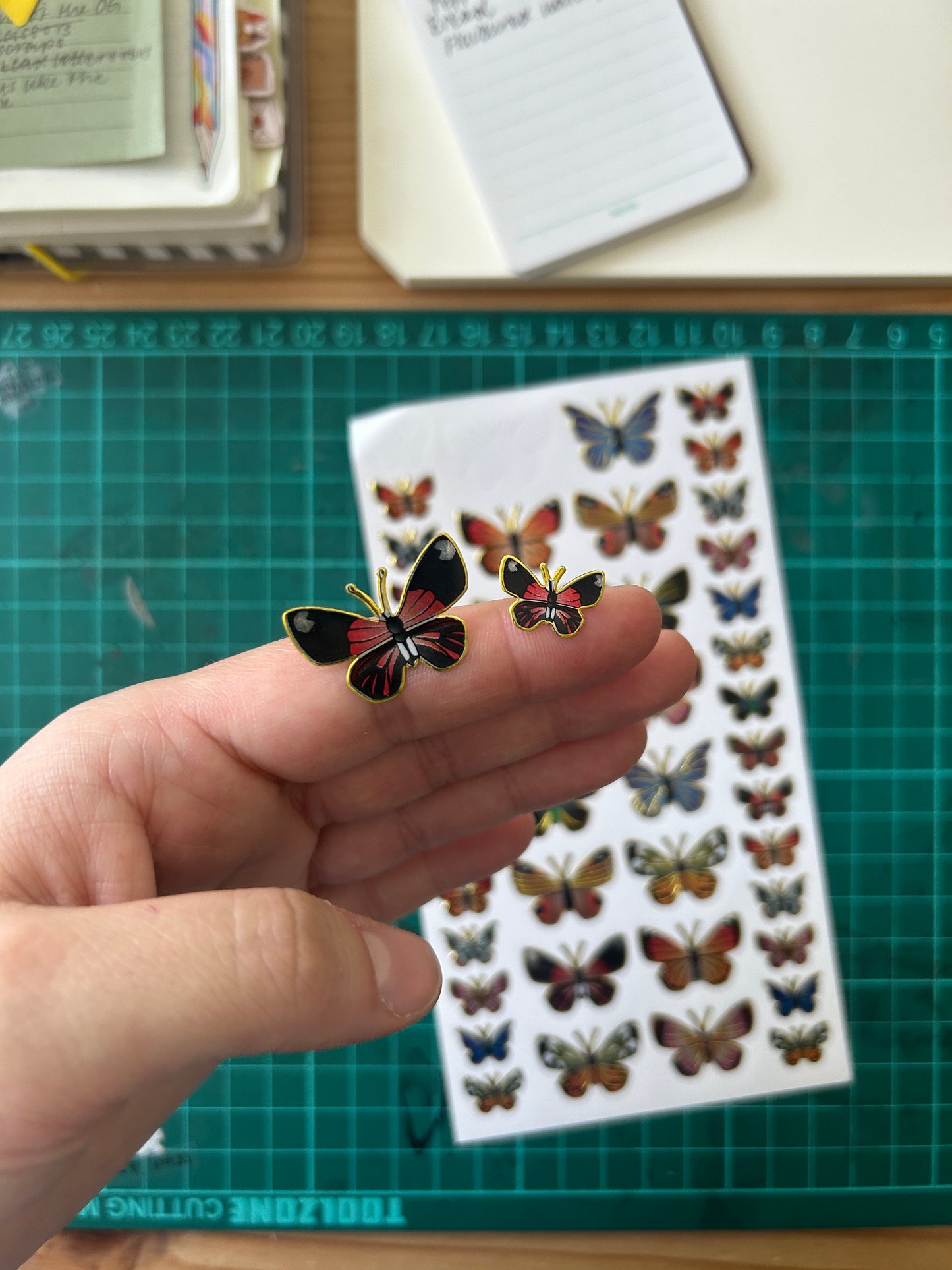 Nostalgic Sparkly Stickers