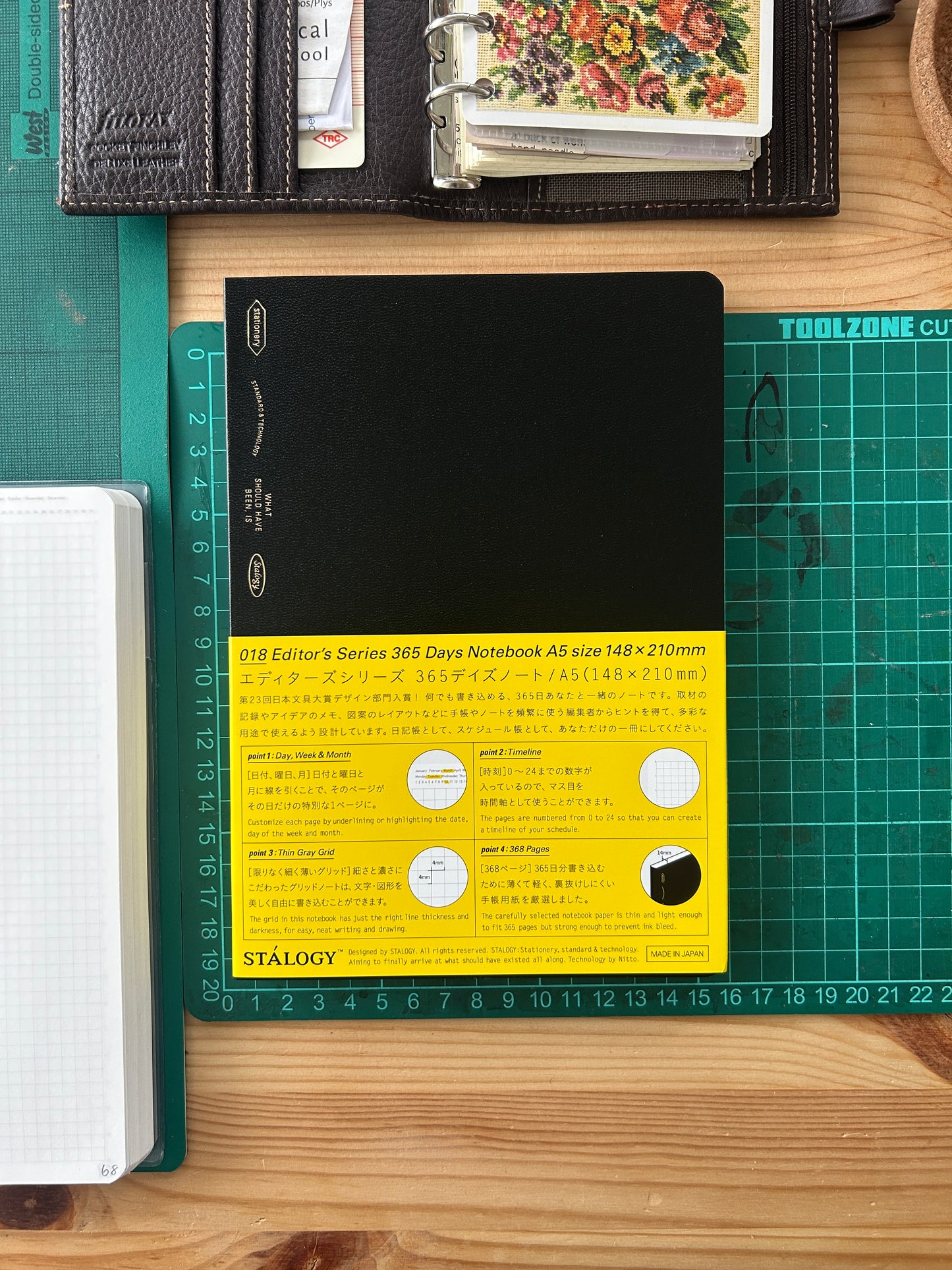 A5 Stalogy notebooks (365 and half year)