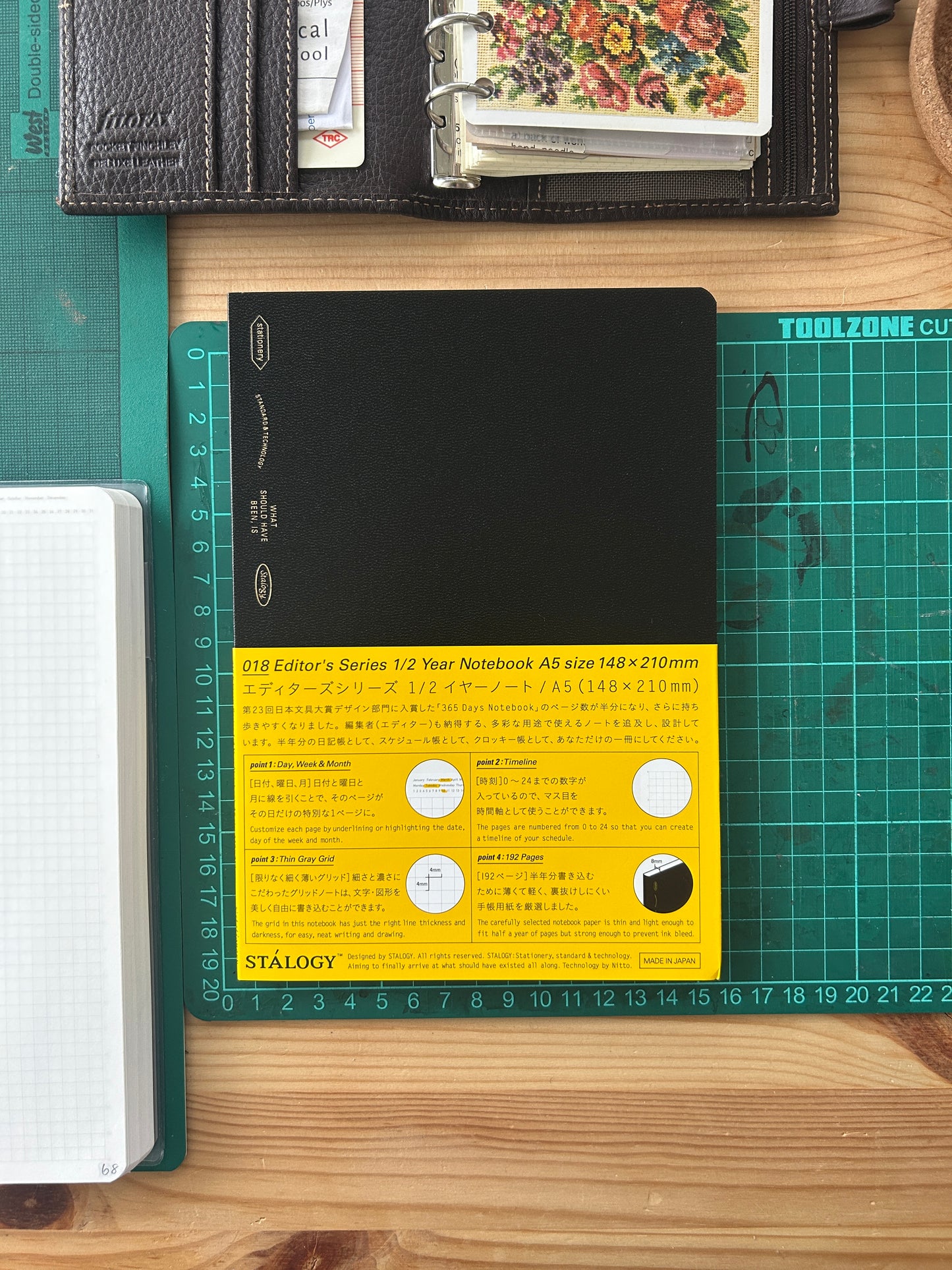 A5 Stalogy notebooks (365 and half year)