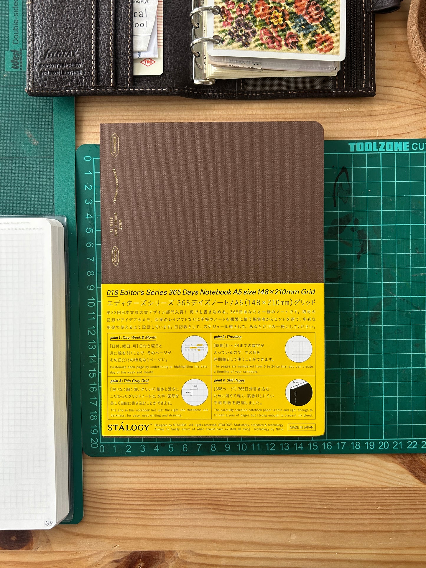 A5 Stalogy notebooks (365 and half year)