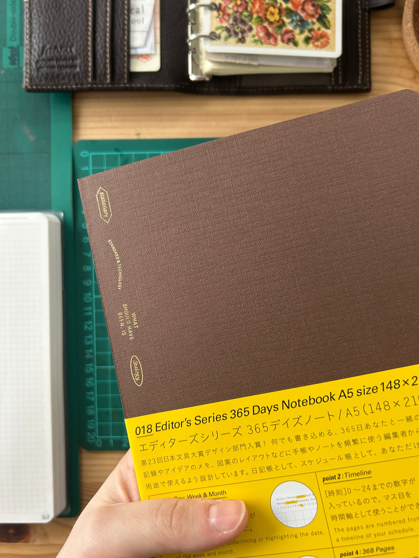 A5 Stalogy notebooks (365 and half year)