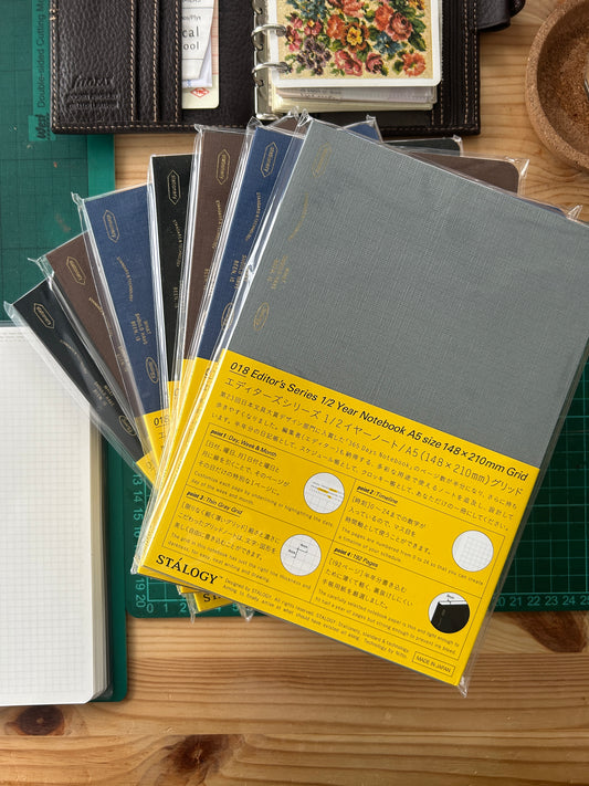 A5 Stalogy notebooks (365 and half year)