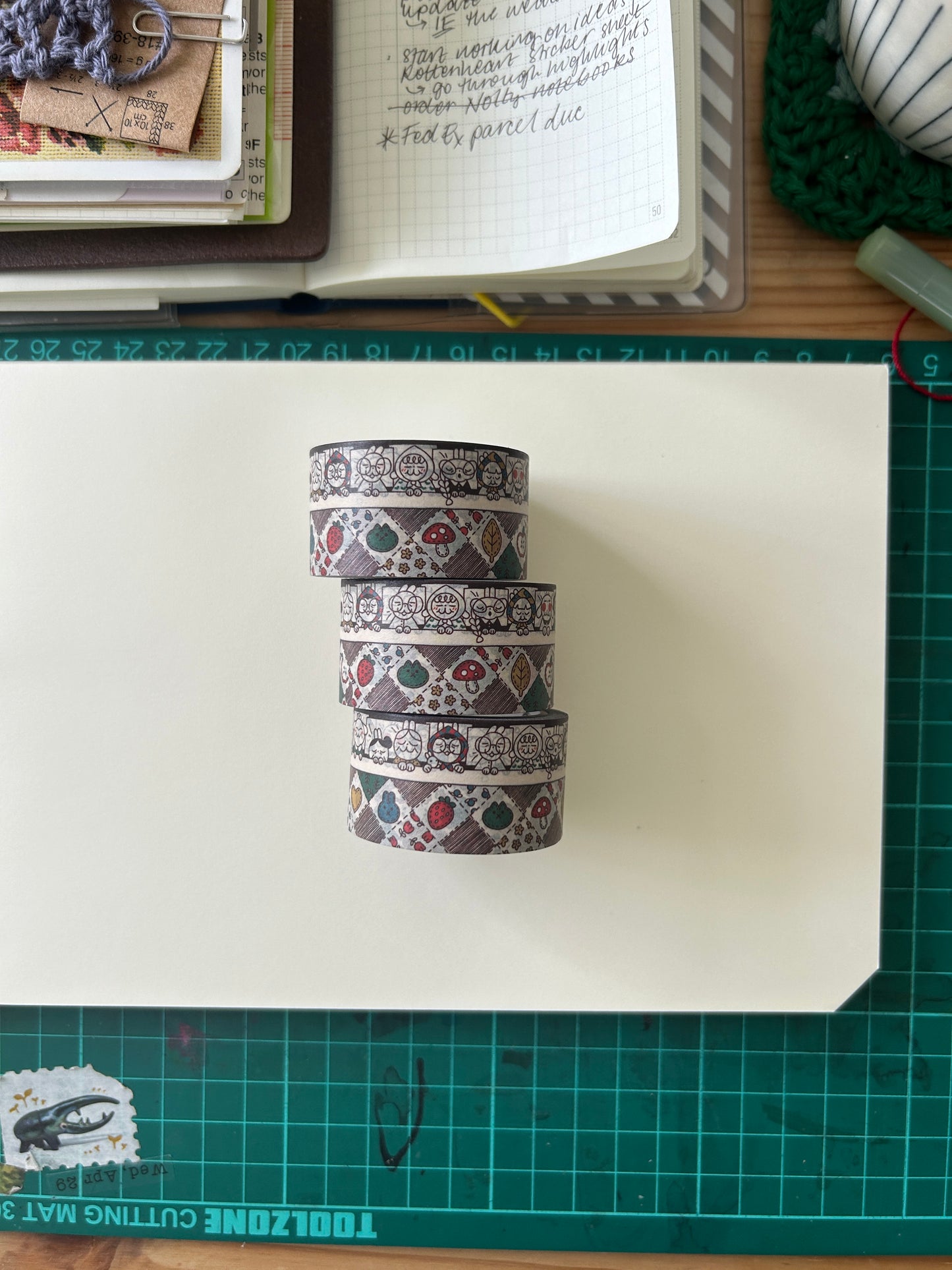 The Sleeping Quilt from The Washi Station