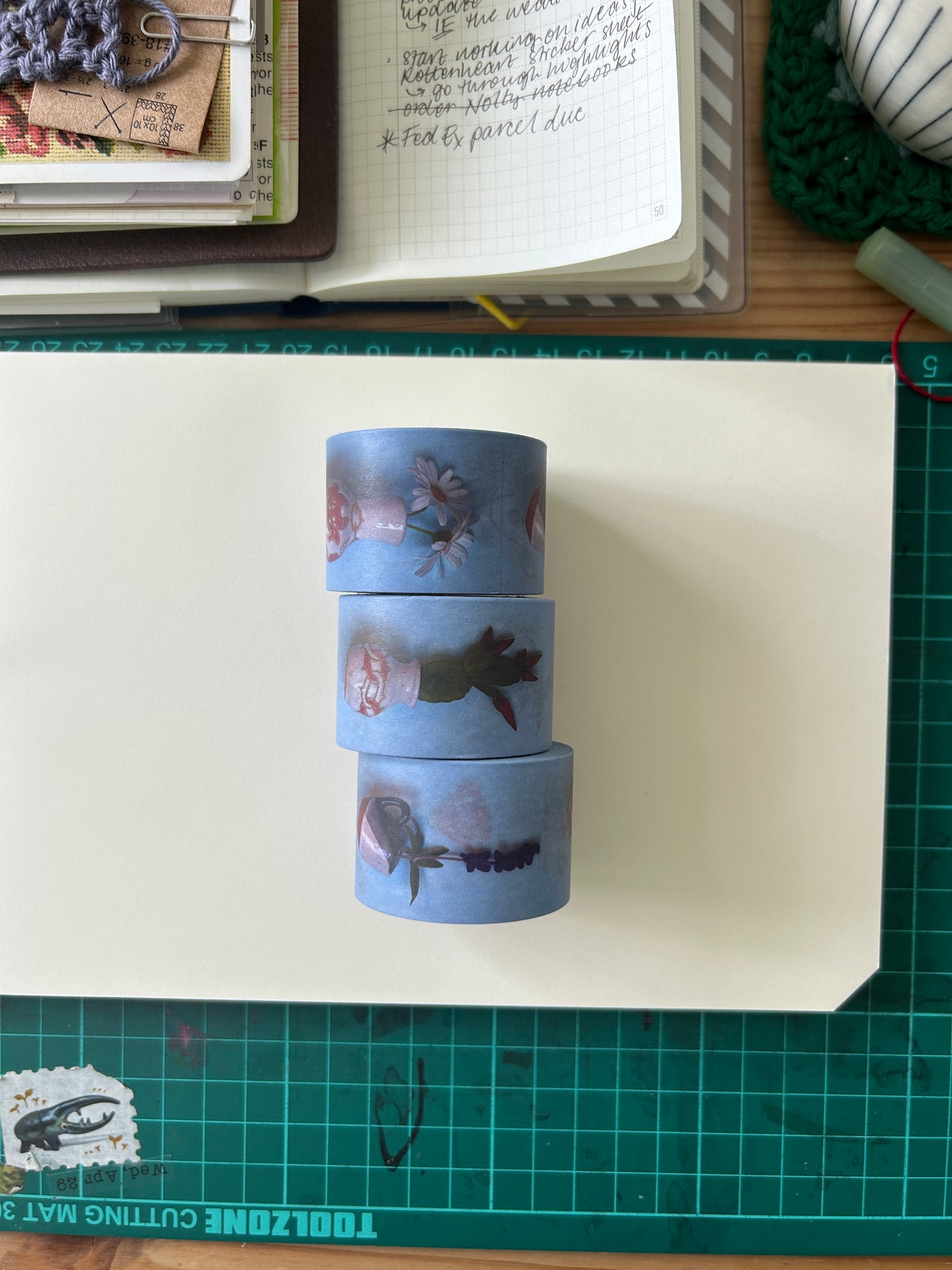 Tiny Pots from The Washi Station