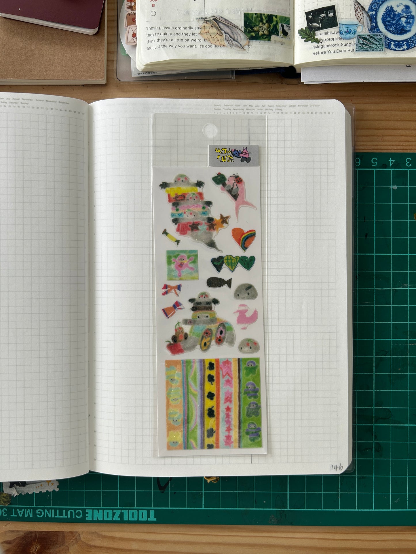 Japanese mini stickers (various designs!)